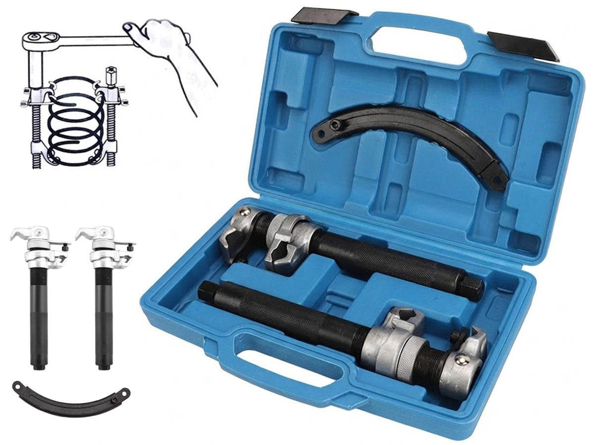 Coil Spring Compressor Car Garage Tool Kit Heavy Duty