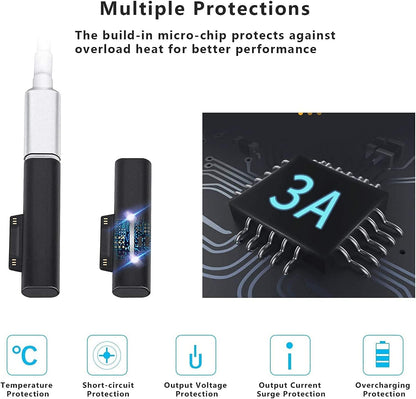 USB C Charger Adapter for Surface Pro