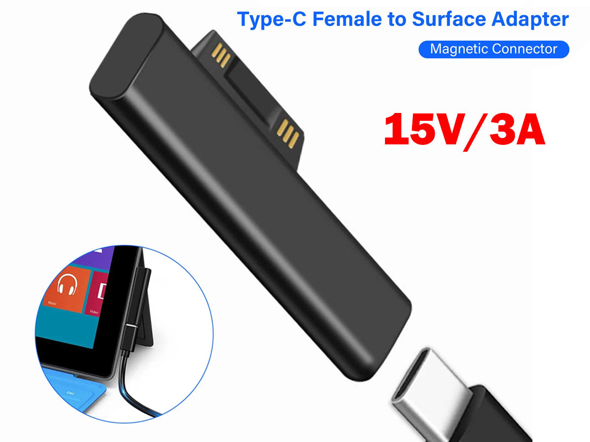 USB C Charger Adapter for Surface Pro