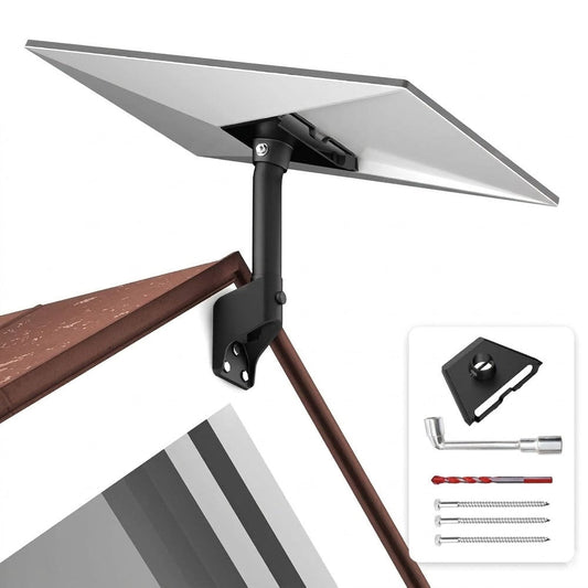 Gen 3 Mount for Starlink, 360° Rotatable Roof & Wall Mount for V3 Starlink