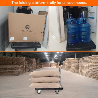 Trolley Cart Folding Platform Trolley 150KG