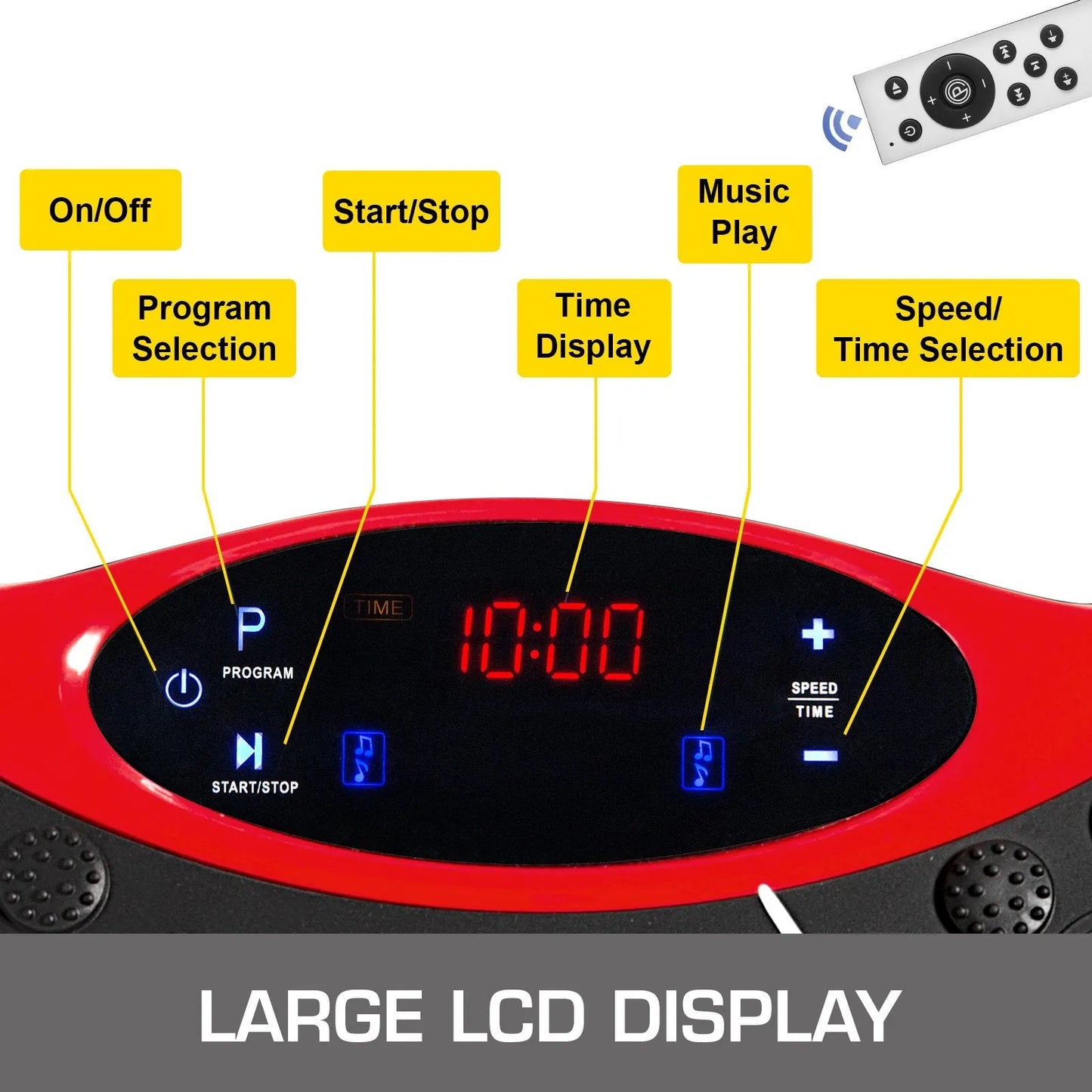 Vibration Machine Platform - Exercise Vibrating Plate