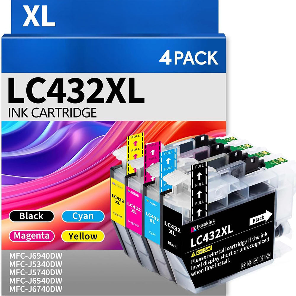 Brother LC432XL Compatible Ink Cartridge – Suits MFC-J5340DW MFC-J5740DW MFC-J6540DW