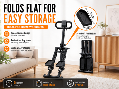 Foldable Stair Climber for Exercise at Home Fitness Steppers