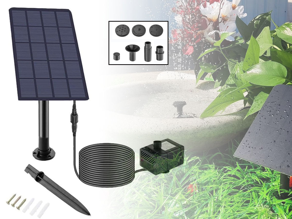 Solar Powered Water Fountain Pump 2.5W