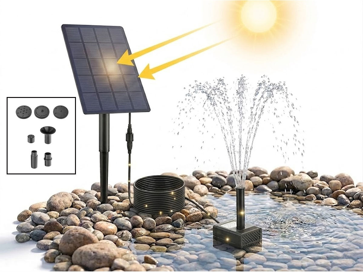 Solar Powered Water Fountain Pump 2.5W