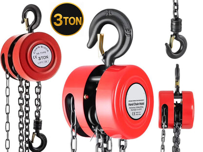 Chain Block Tackle Hoist 3T 3M