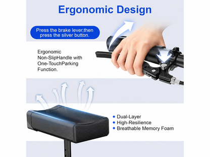 Knee Scooter Walker Steerable Mobility Walking Equipment Wheelchair Medical Crutch Broken Foot Ankle Leg Surgery Injury