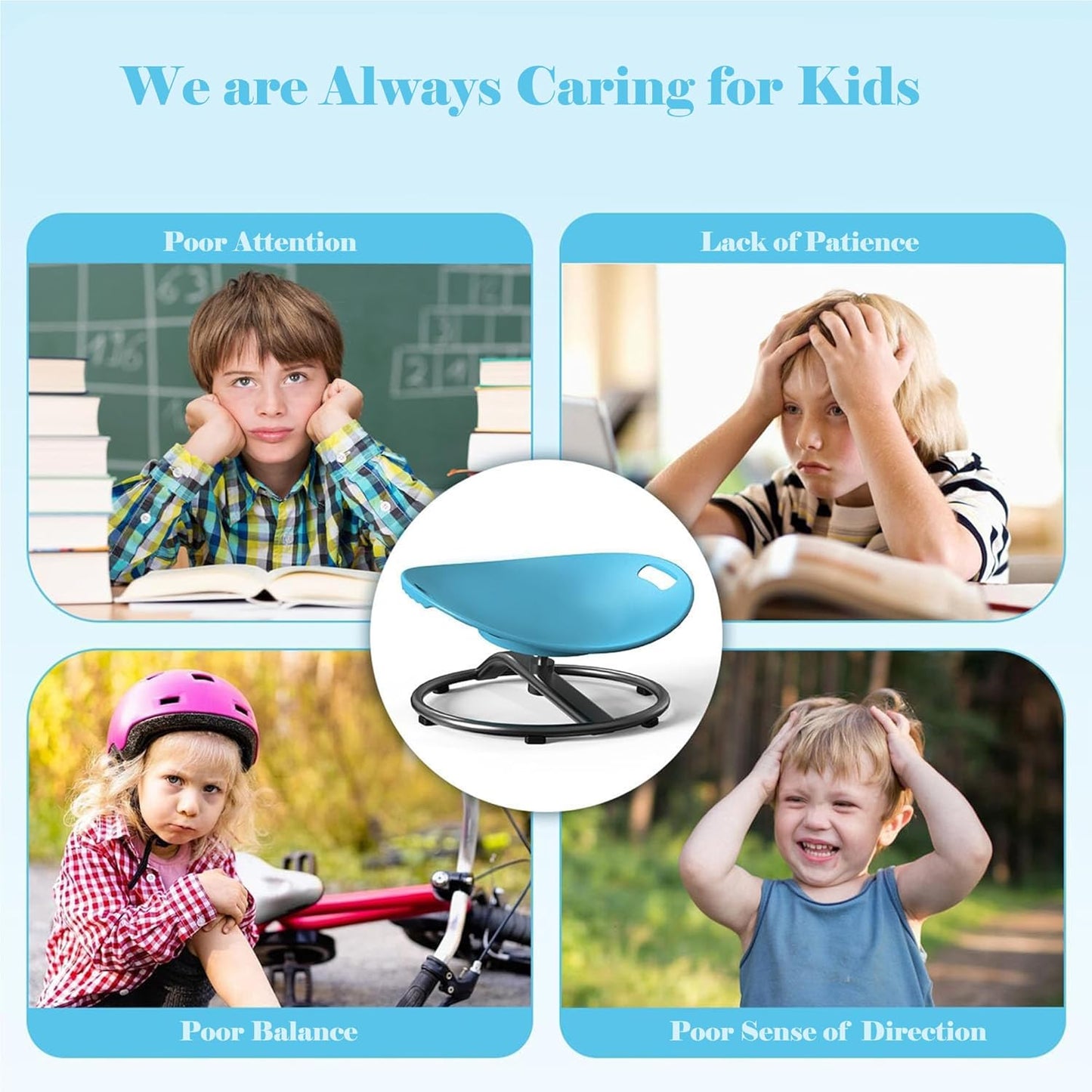 Youths Sensory Spinning Chair
