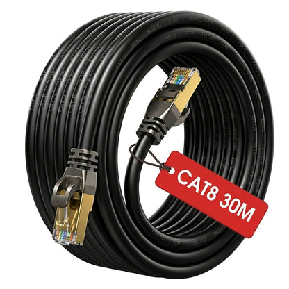 Lan cable Ethernet Cable 30m CAT8 Network Cable