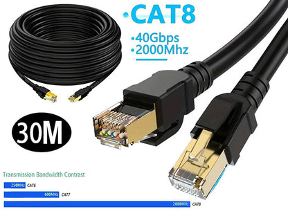 Lan cable Ethernet Cable 30m CAT8 Network Cable