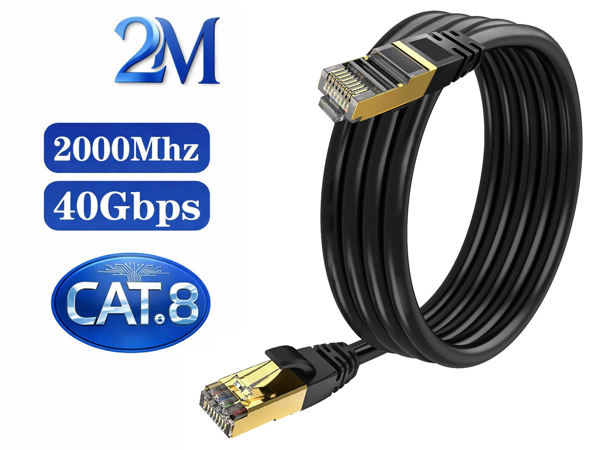 Lan cable Ethernet Cable 2m CAT8 Network Cable