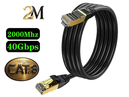 Lan cable Ethernet Cable 2m CAT8 Network Cable