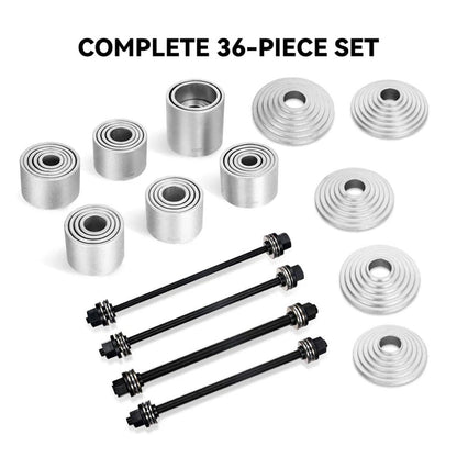 36pc Master Press and Pull Sleeve Kit Bush Bearing Removal Insertion Tool Set