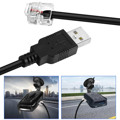 USB Radar Power Cable for Escort, Beltronic, V1 & Uniden Radar Detectors