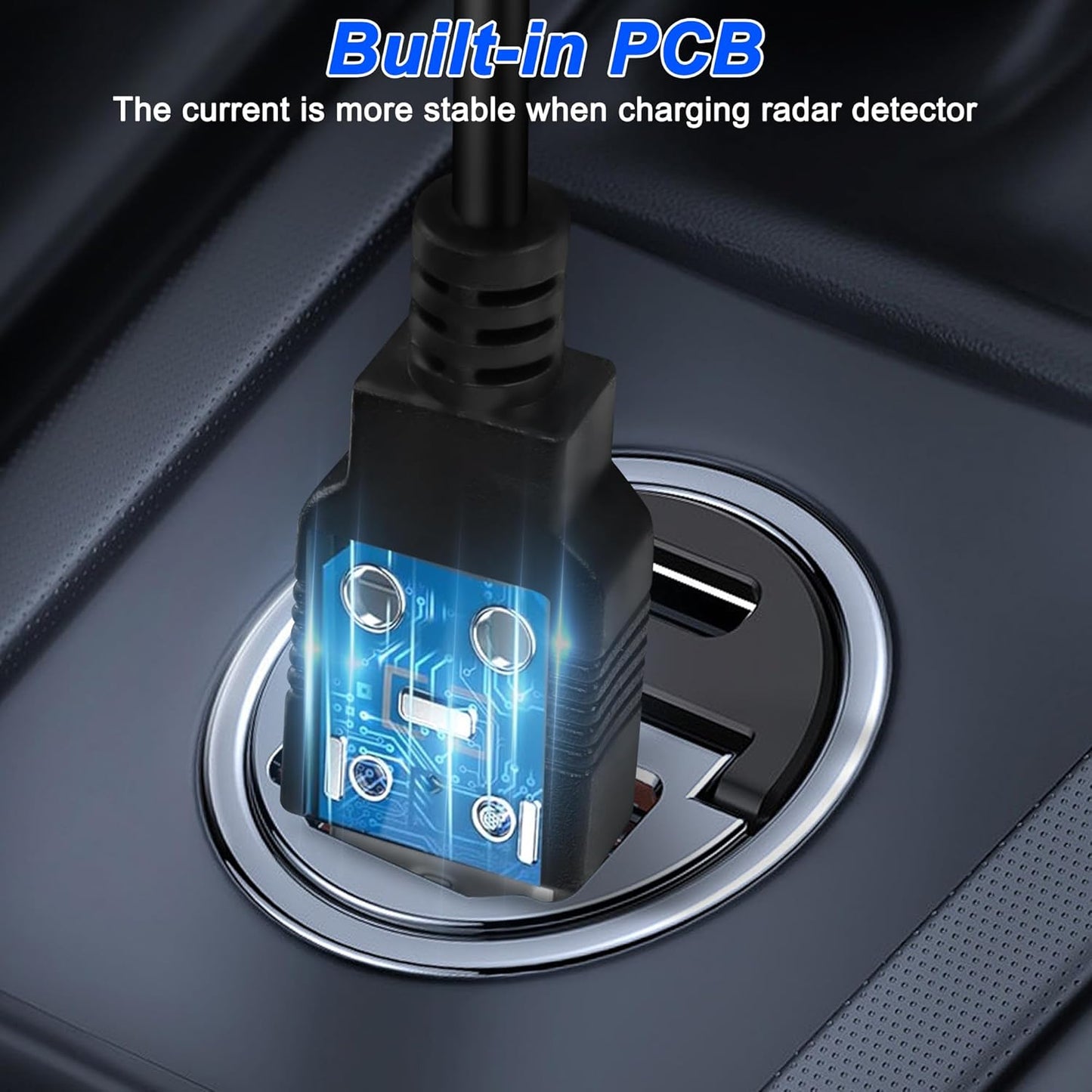 USB Radar Power Cable for Escort, Beltronic, V1 & Uniden Radar Detectors