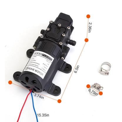 Water pump 12V Diaphragm Pump High Pressure