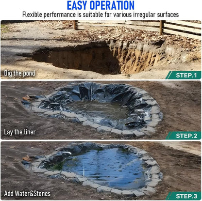 Pond Liner 6x8m 0.5mm