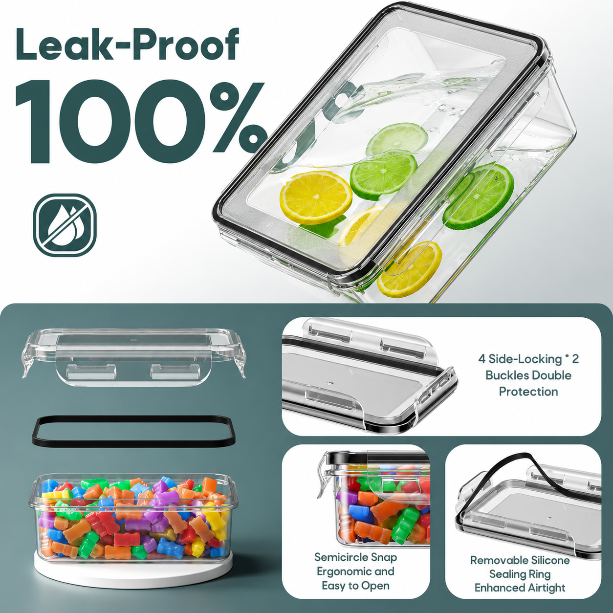 Food Storage Container 60Pcs
