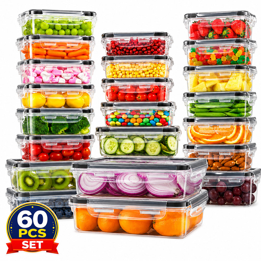 Food Storage Container 60Pcs