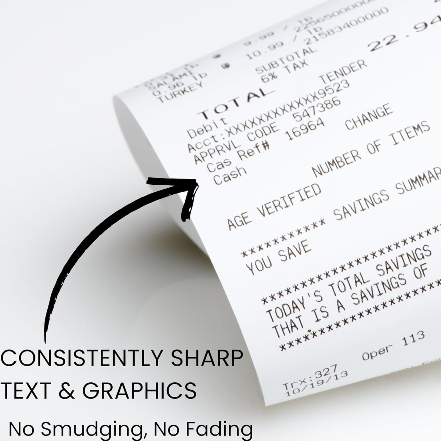 EFTPOS Roll 57x38 "50" Thermal ROLLS