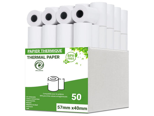 EFTPOS Roll 57x38 "50" Thermal ROLLS