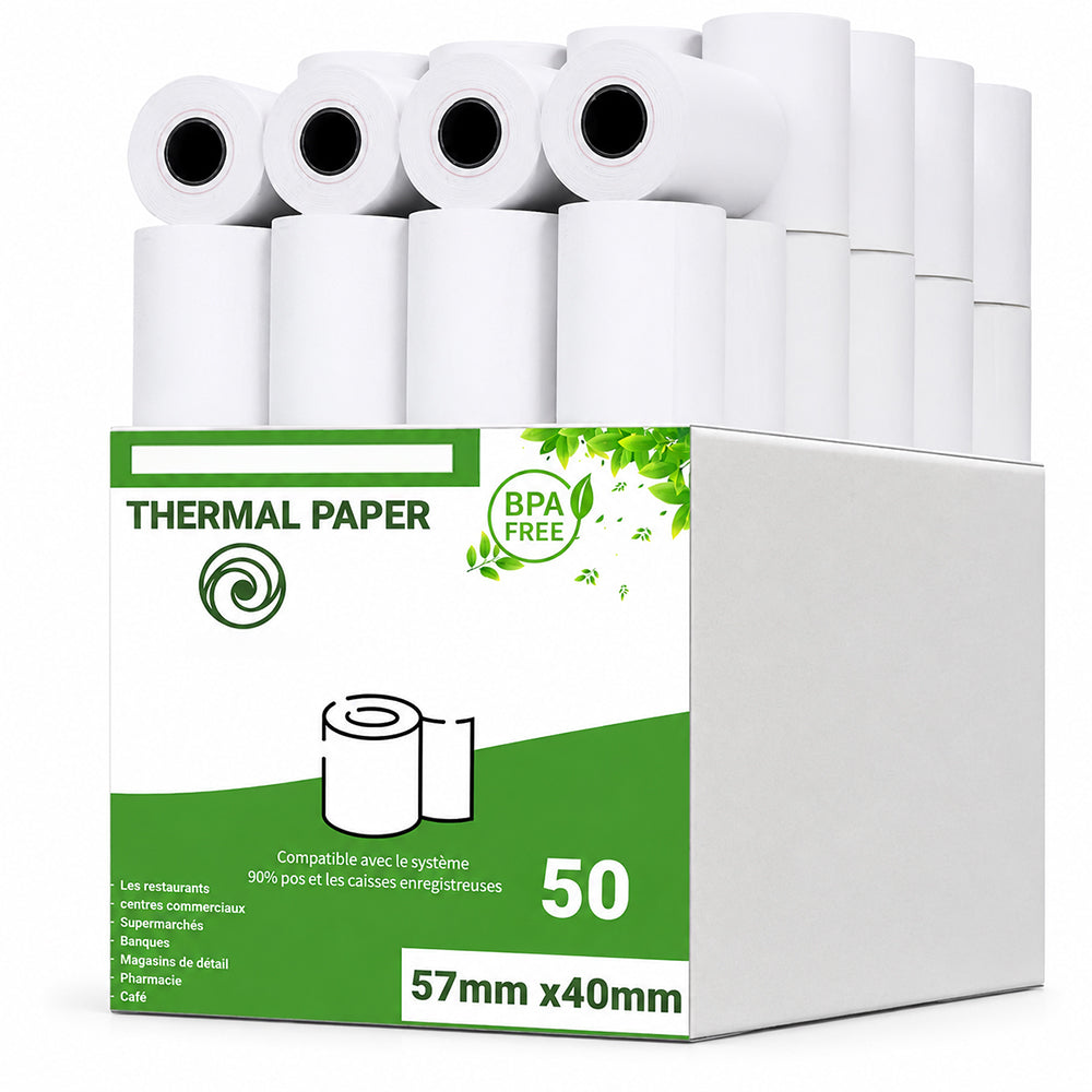EFTPOS Roll 57x38 "50" Thermal ROLLS