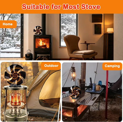 Stove Fan Fireplace Fan