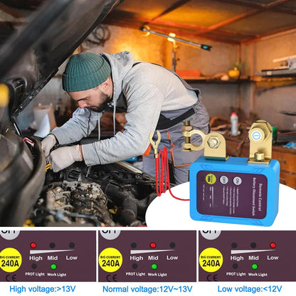Wireless Remote 240A Car Battery Disconnect Switch Isolator