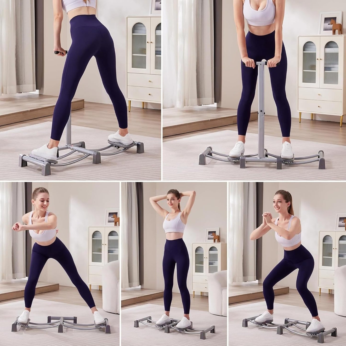 Sliding Leg Exerciser Pelvic Floor Waist Training Machine