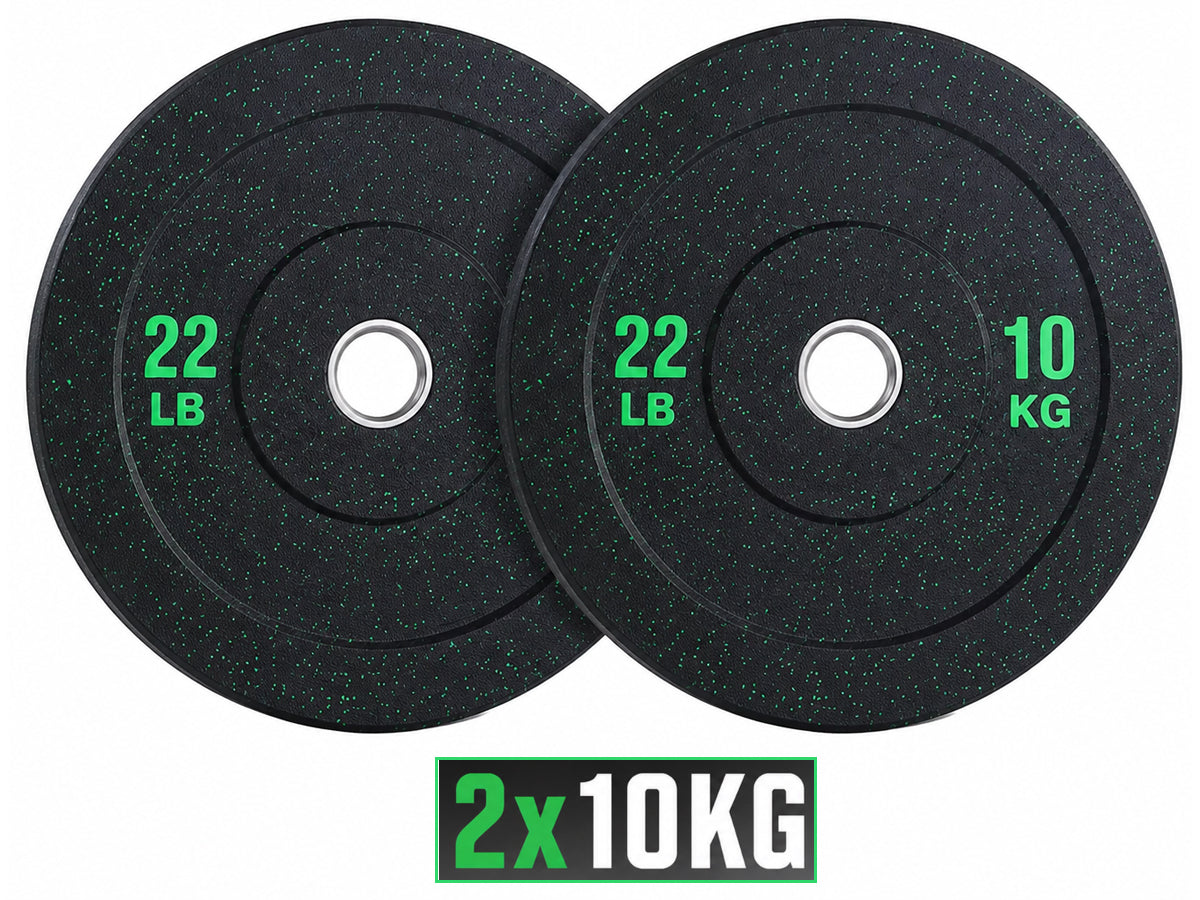 Bumper Plates Weight Plates 10KG - Pair