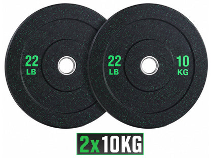 Bumper Plates Weight Plates 10KG - Pair
