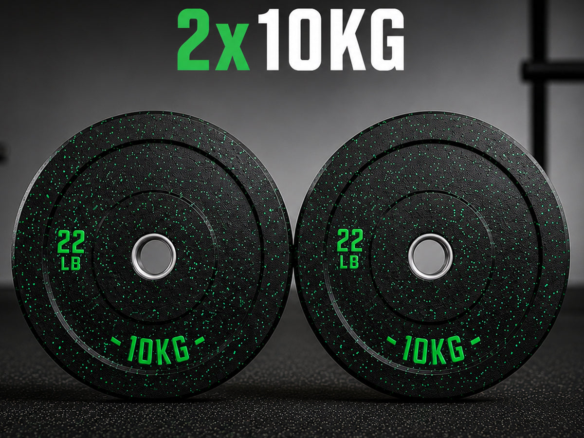 Bumper Plates Weight Plates 10KG - Pair