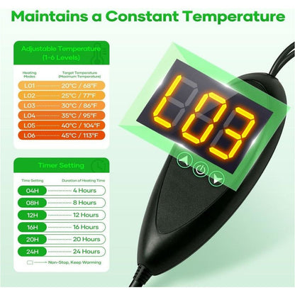 Seedling Heat Mat 121 x 53cm Heating Pad