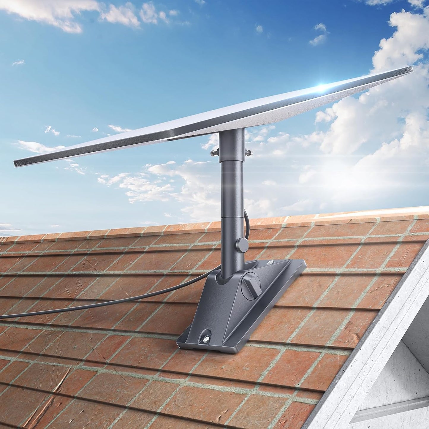 Gen 3 Mount for Starlink, 360° Rotatable Roof & Wall Mount for V3 Starlink