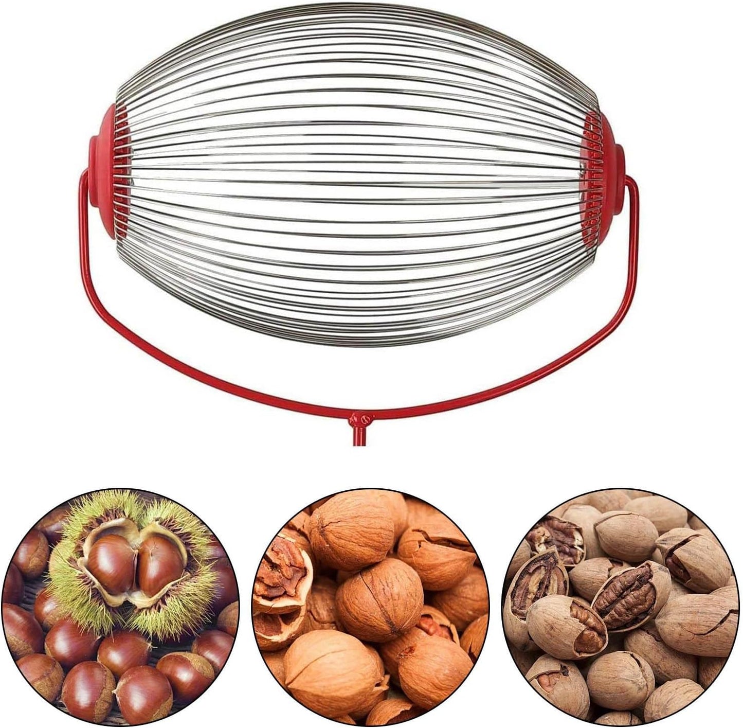 Large Nut Harvester,Outdoor Adjustable Lightweight Hand Tools