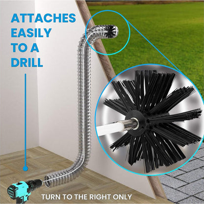 Chimney Cleaning Brush Kit