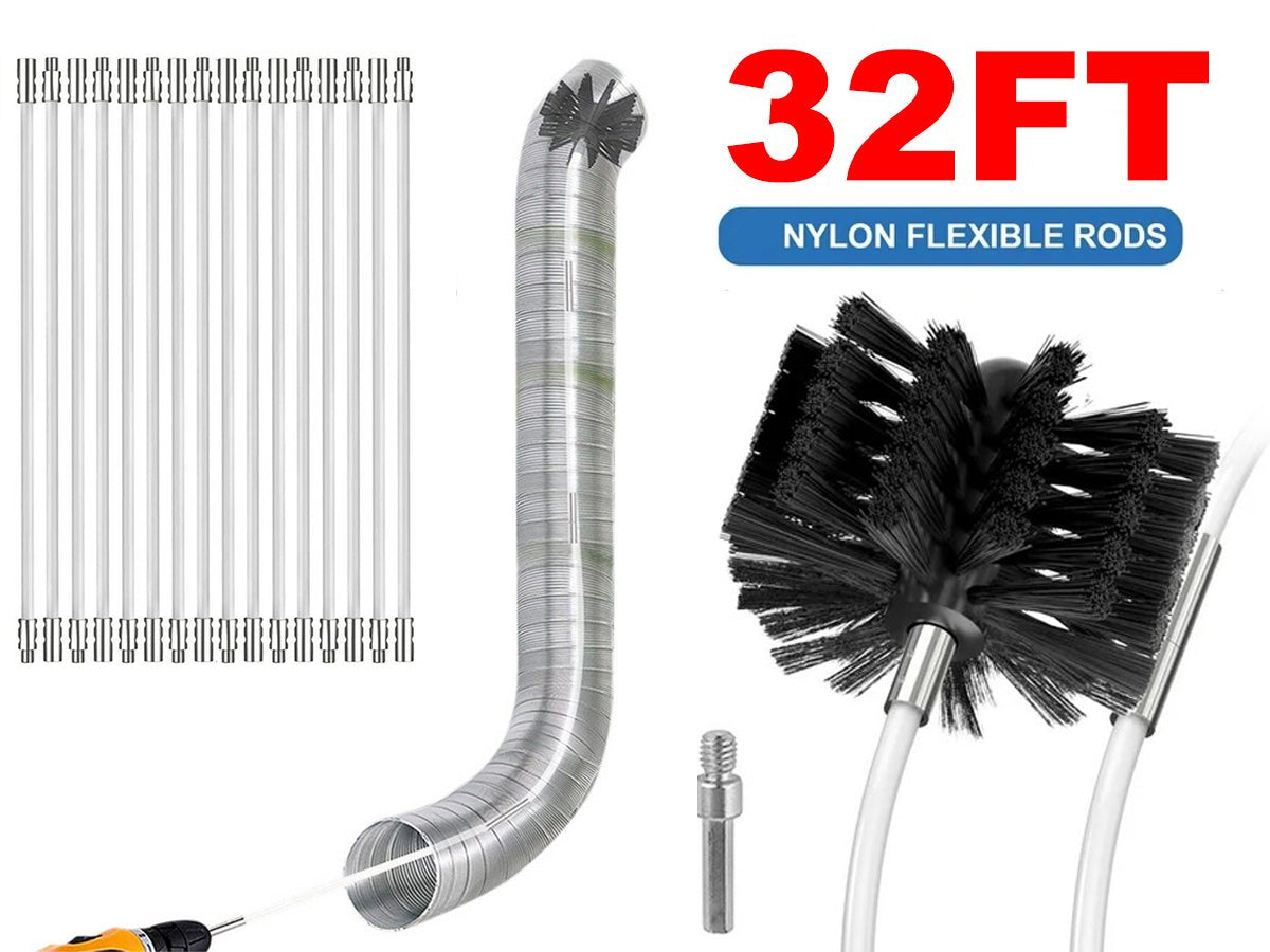 Chimney Cleaning Brush Kit