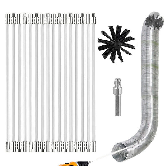 Chimney Cleaning Brush Kit