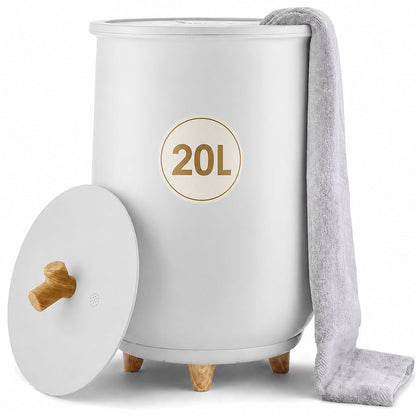 20L Towel Warmer Bucket With Led Screen Drying Fuction & Timer
