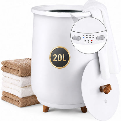 20L Towel Warmer Bucket With Led Screen Drying Fuction & Timer