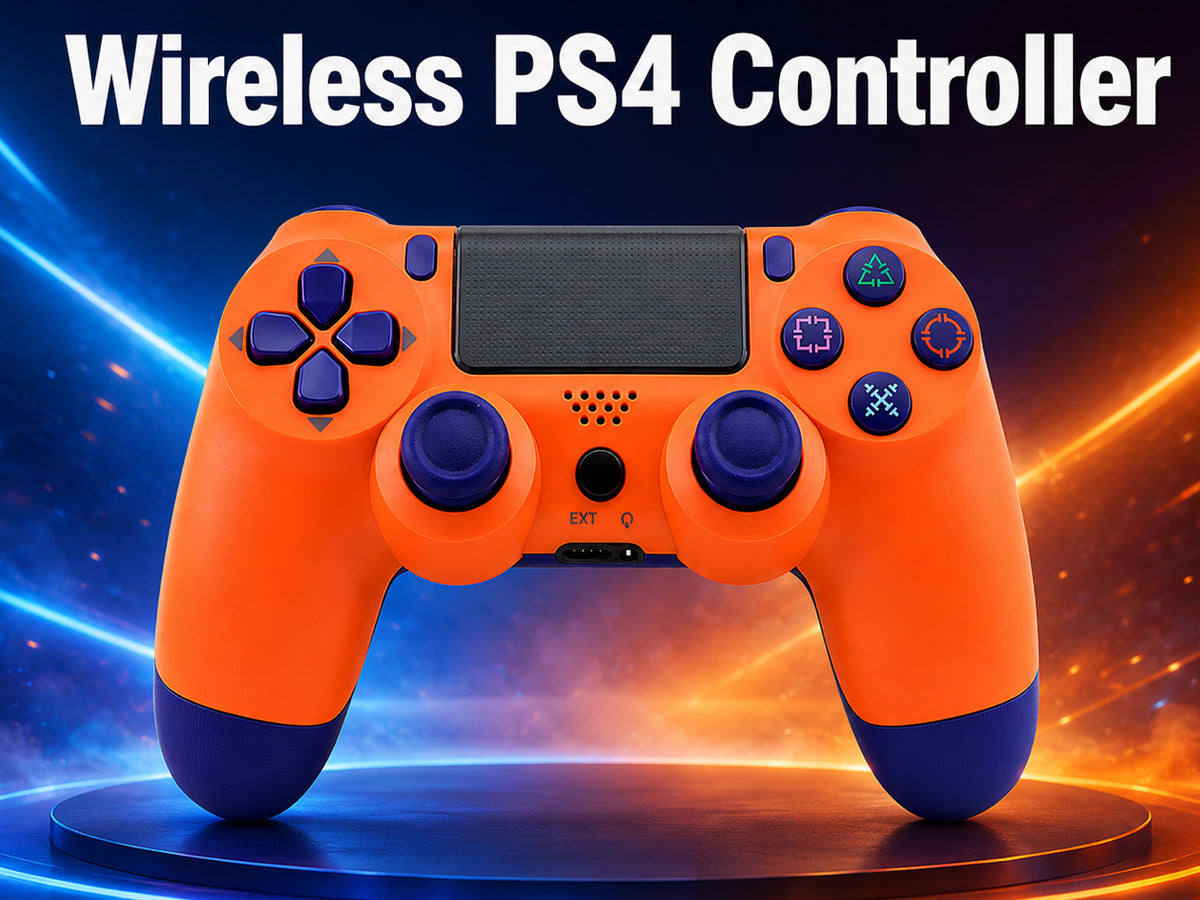 Wireless PS4 Controller Orange