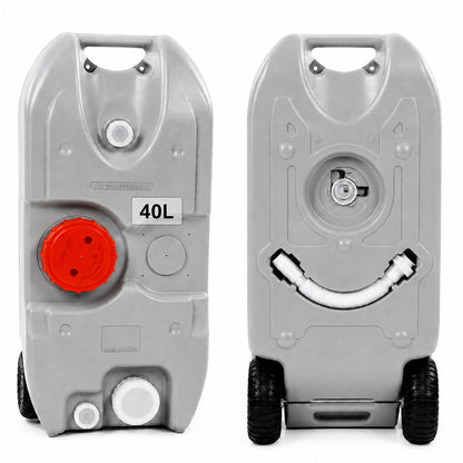 Portable Wheel Water Tank 40L