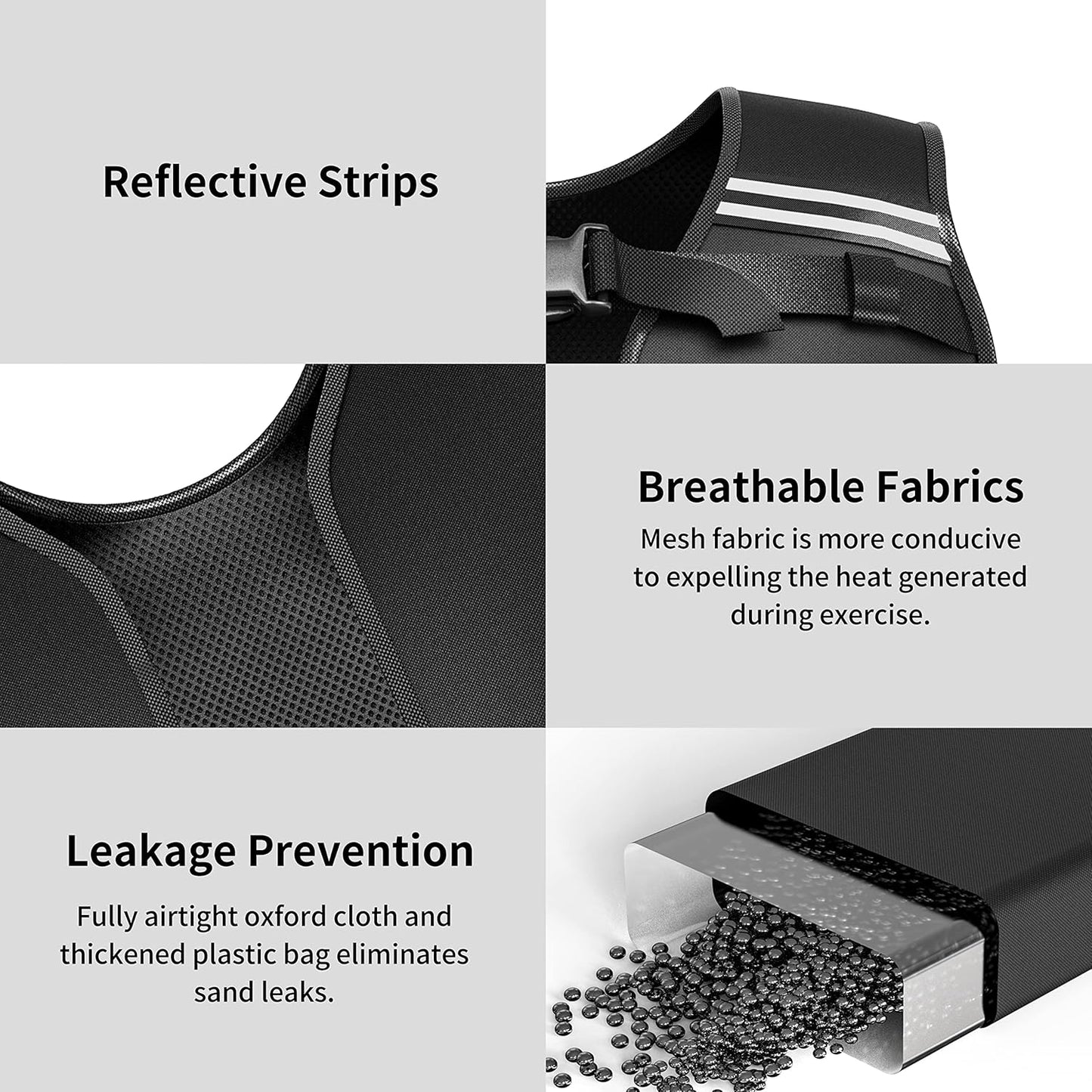Adjustable Weight Vest 10kg