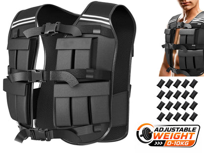 Adjustable Weight Vest 10kg