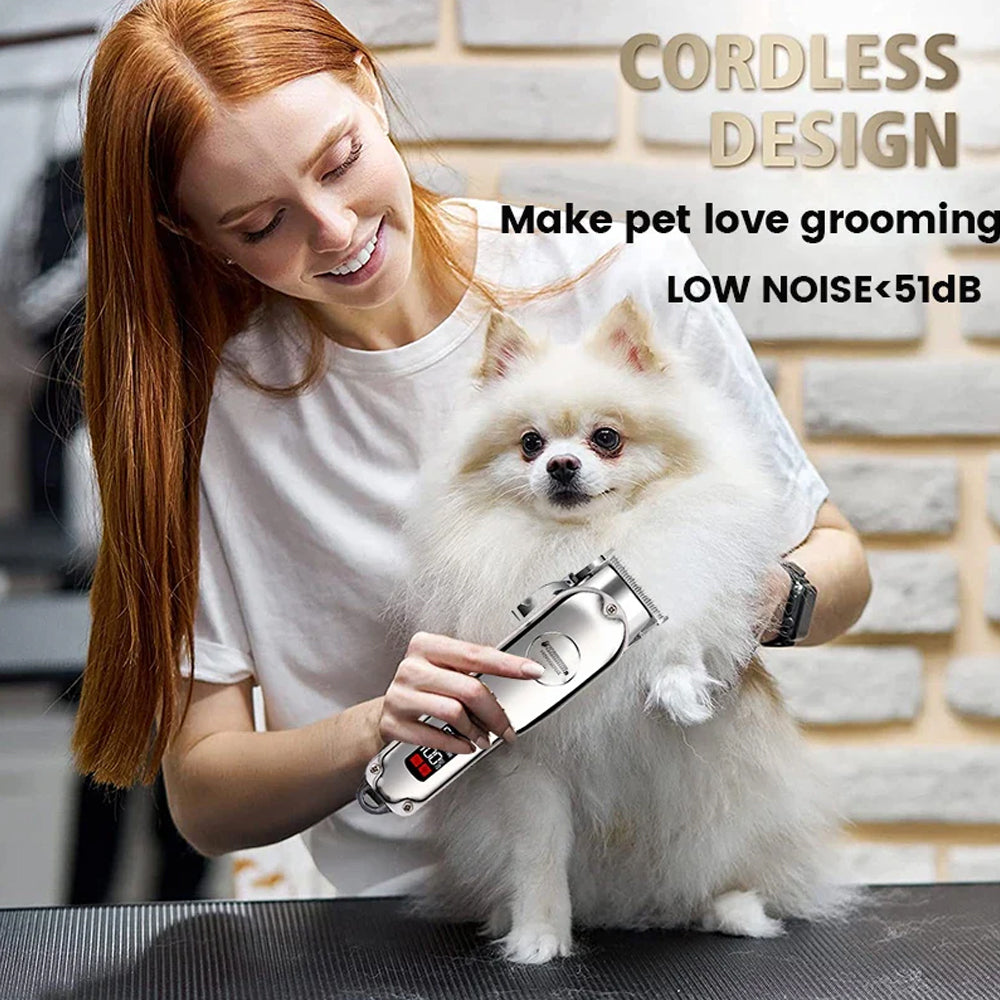 Cordless Dog Clipper Grooming Kit