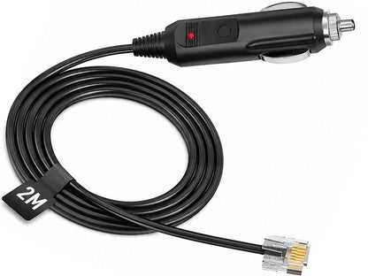 Power Cable Cord for Escort, Beltronic, V1 & Uniden Radar Detectors