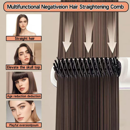 Cordless Hair Straightener Brush 3 Setting