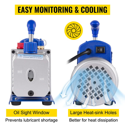 3CFM Vacuum Pump Single Stage