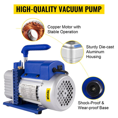 3CFM Vacuum Pump Single Stage